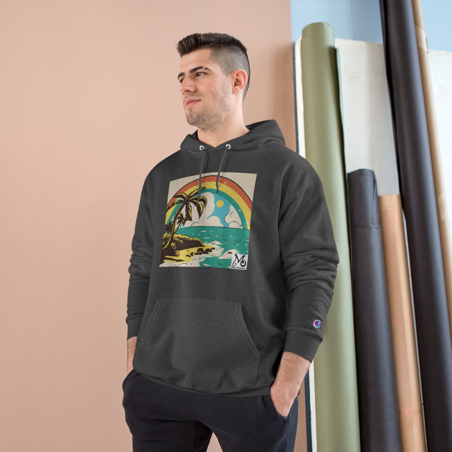 Rainbow Shores - Champion Hoodie