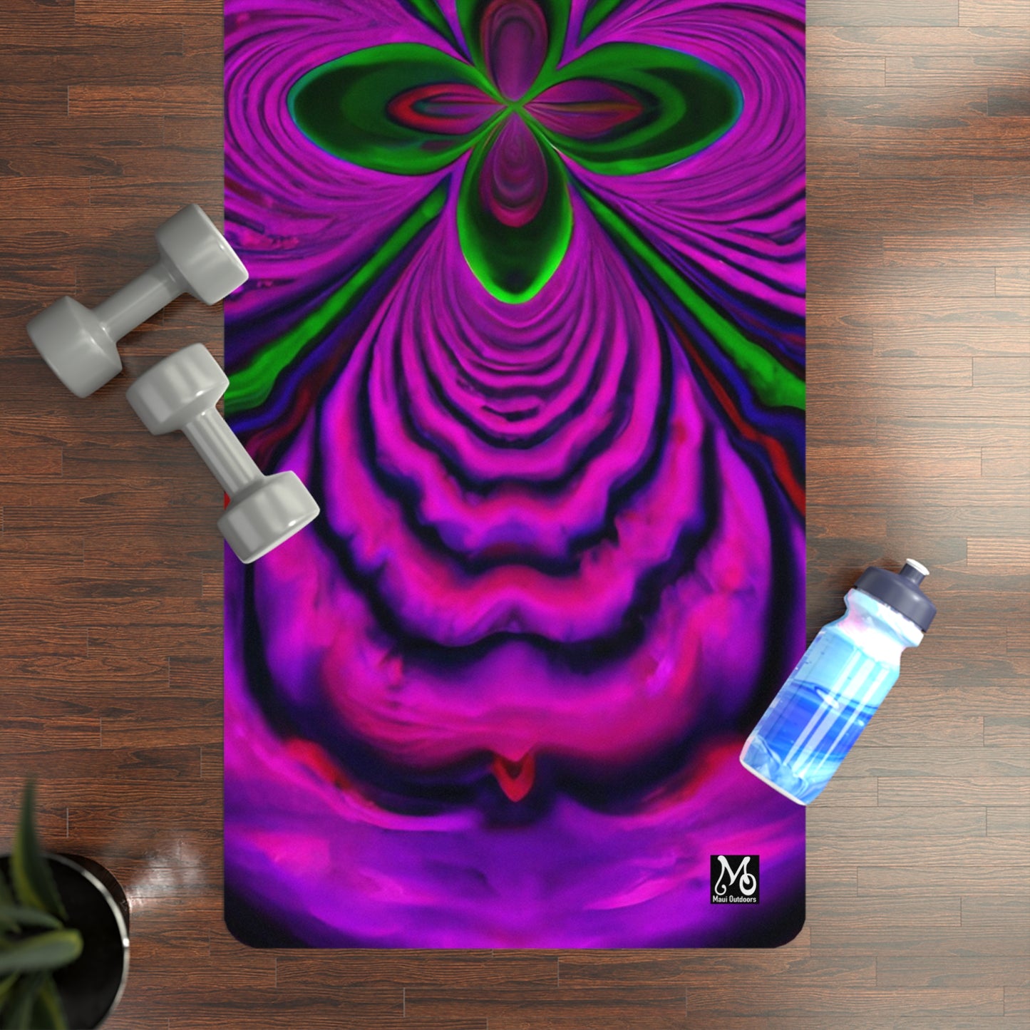 The Swirling Vortex of Eternity - Yoga Mat