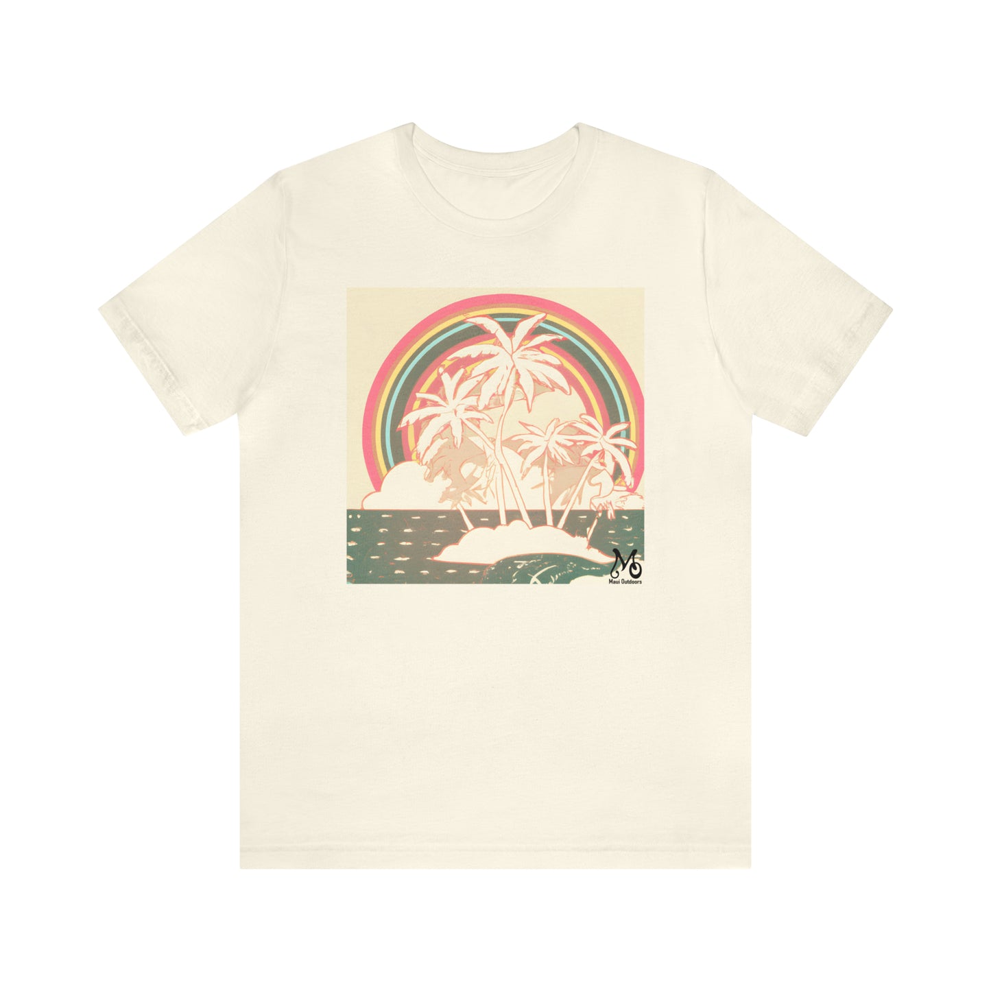 Rainbow View Island - T-shirt