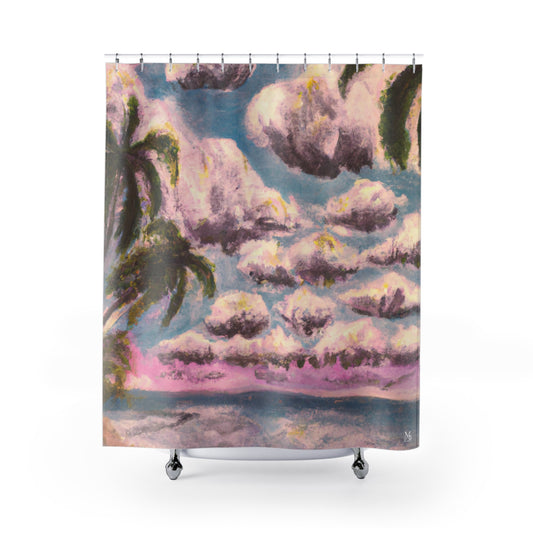 Nani Kai Pua Lani - Shower Curtain