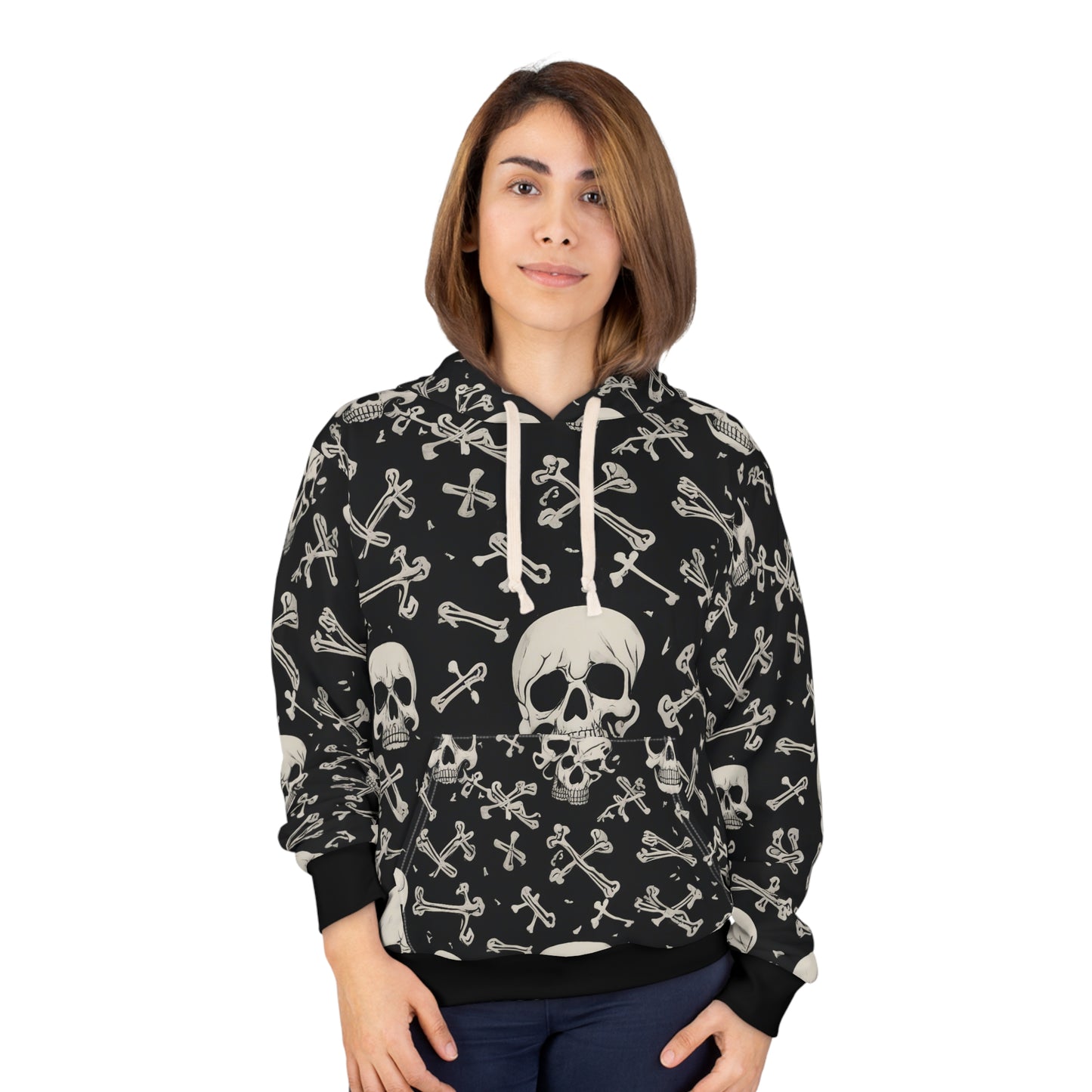 Skull and Crossbones VI - Unisex Pullover Hoodie