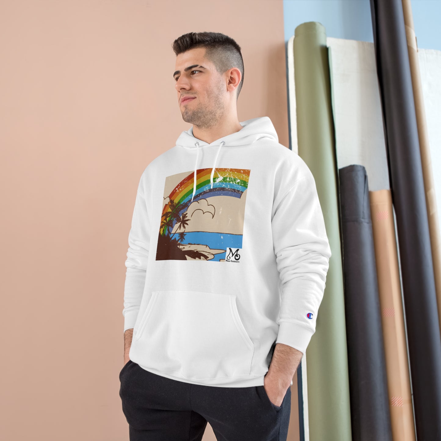 Rainbow Vista IX - Champion Hoodie