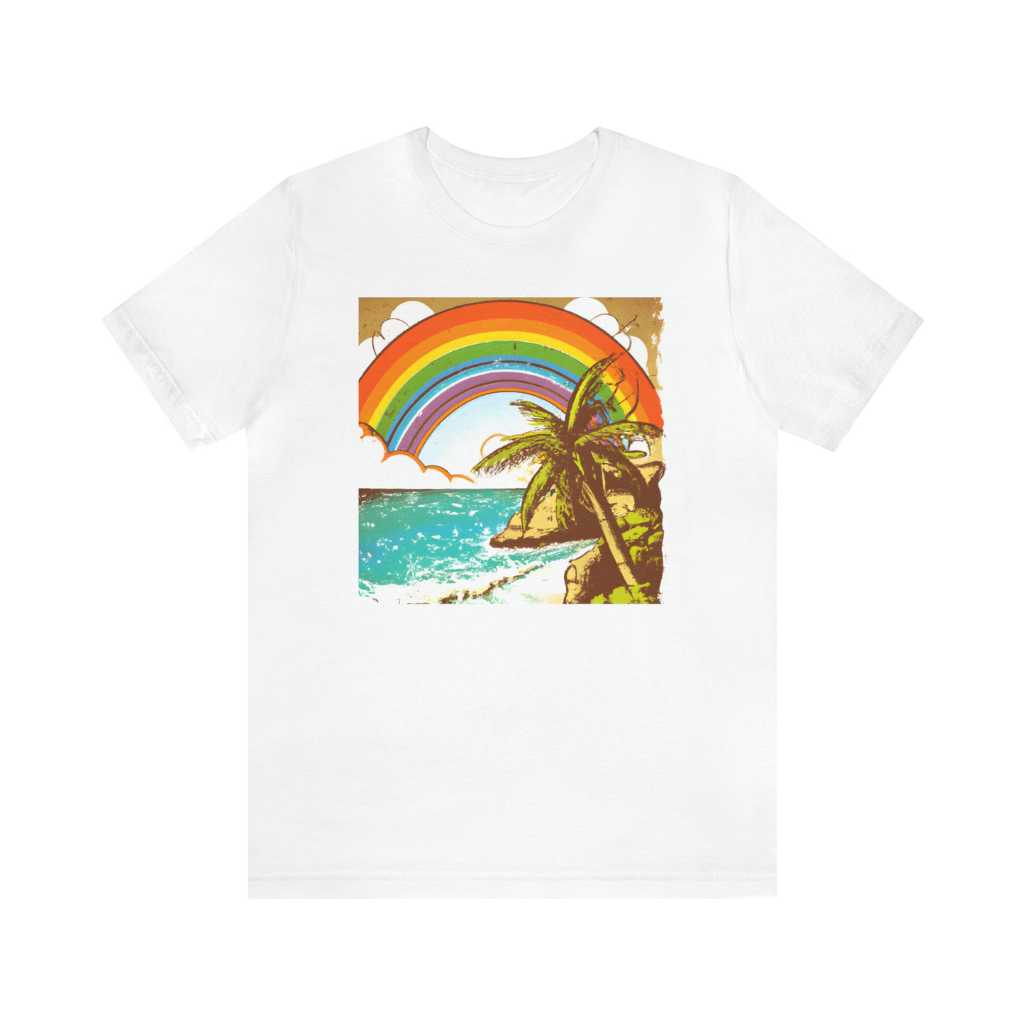 Rainbow Glimmer Island - T-shirt