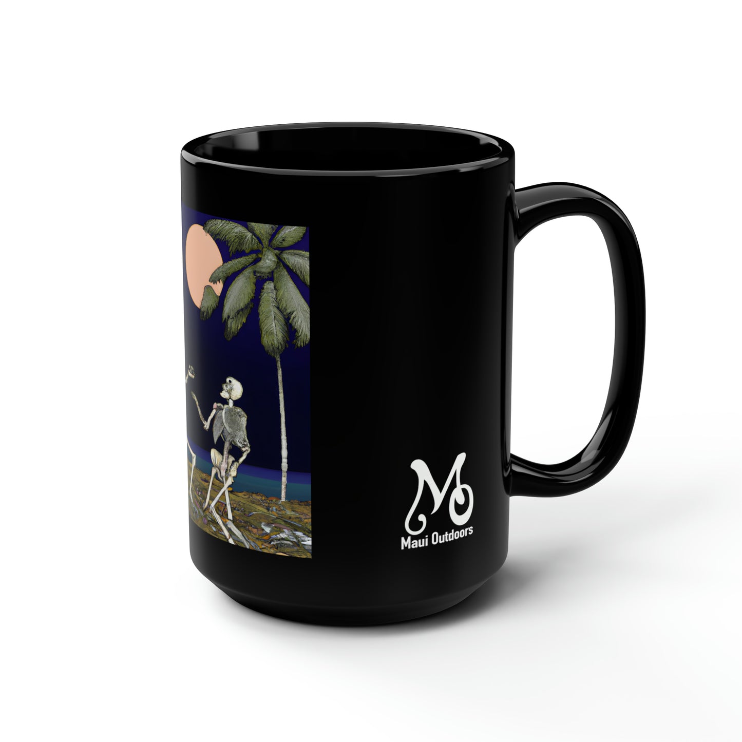 Tropical Skeleton Shuffle - Coffee Mug