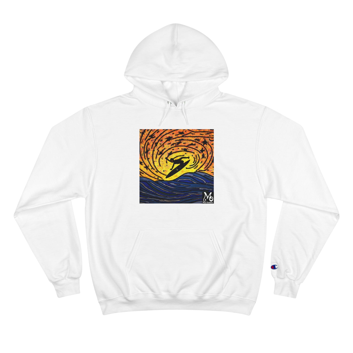 Cresting on the Horizon - Champion Hoodie