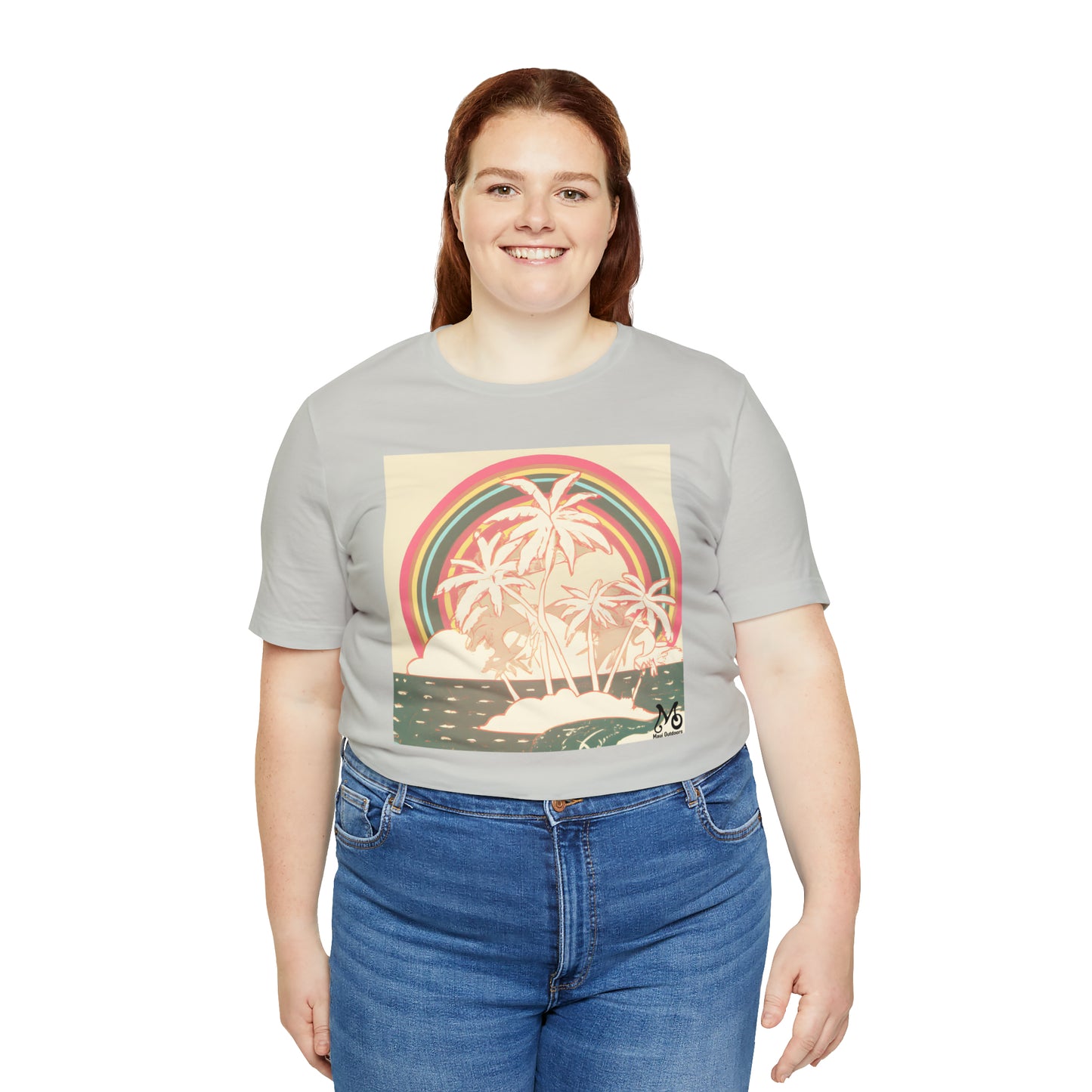 Rainbow View Island - T-shirt