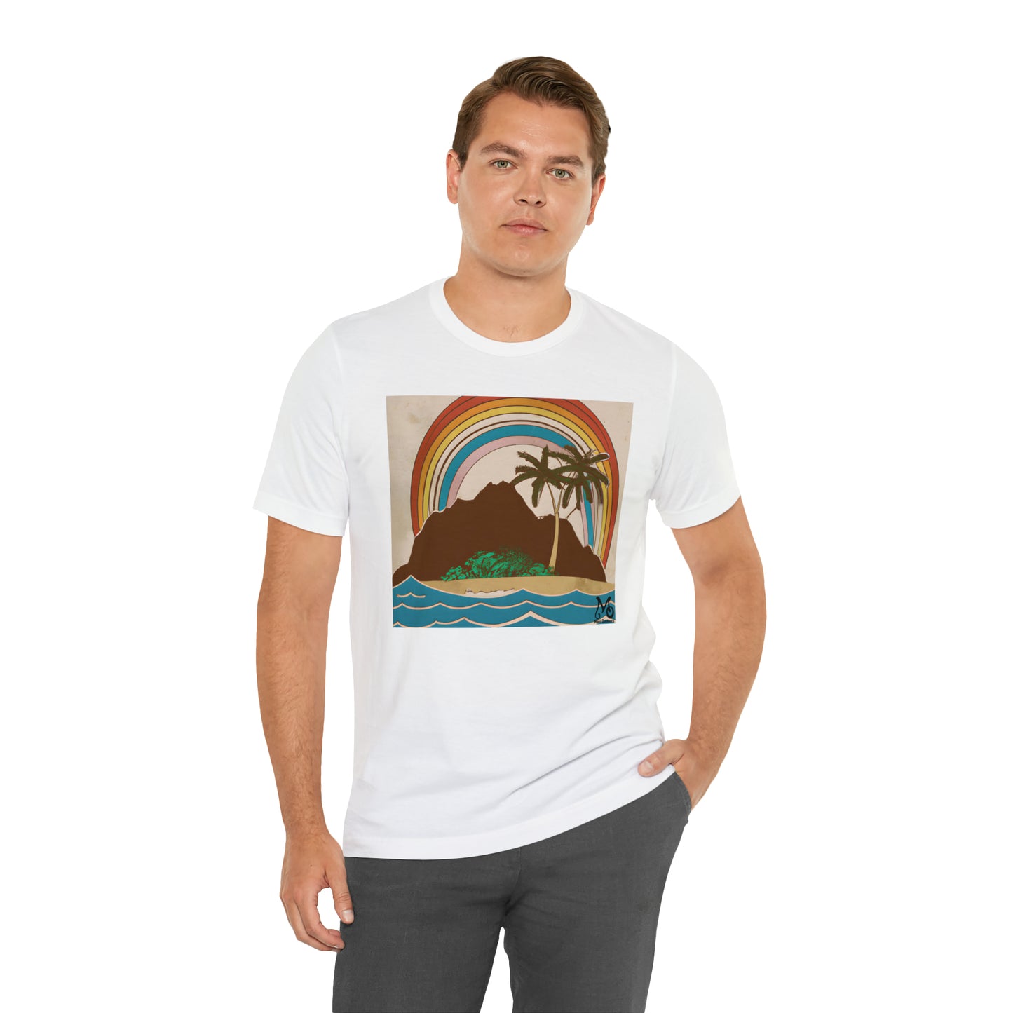 Rainbow Vista Island VI - T-shirt