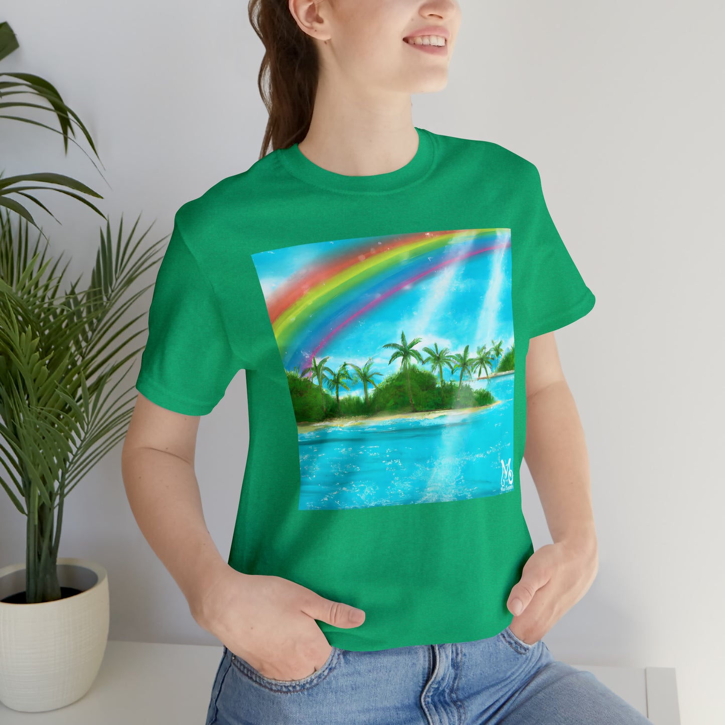 Tropical Serene Vista - T-shirt