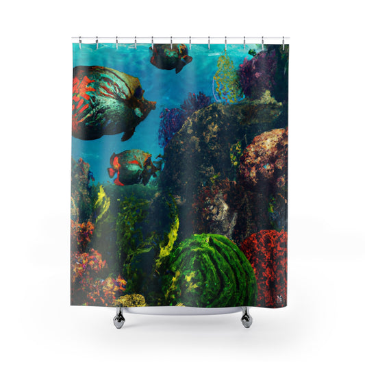 Kāʻanapali Pali O Ke Kai - Shower Curtain