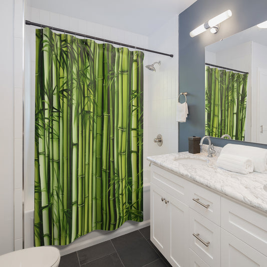 Bamboo Forest - Shower Curtains