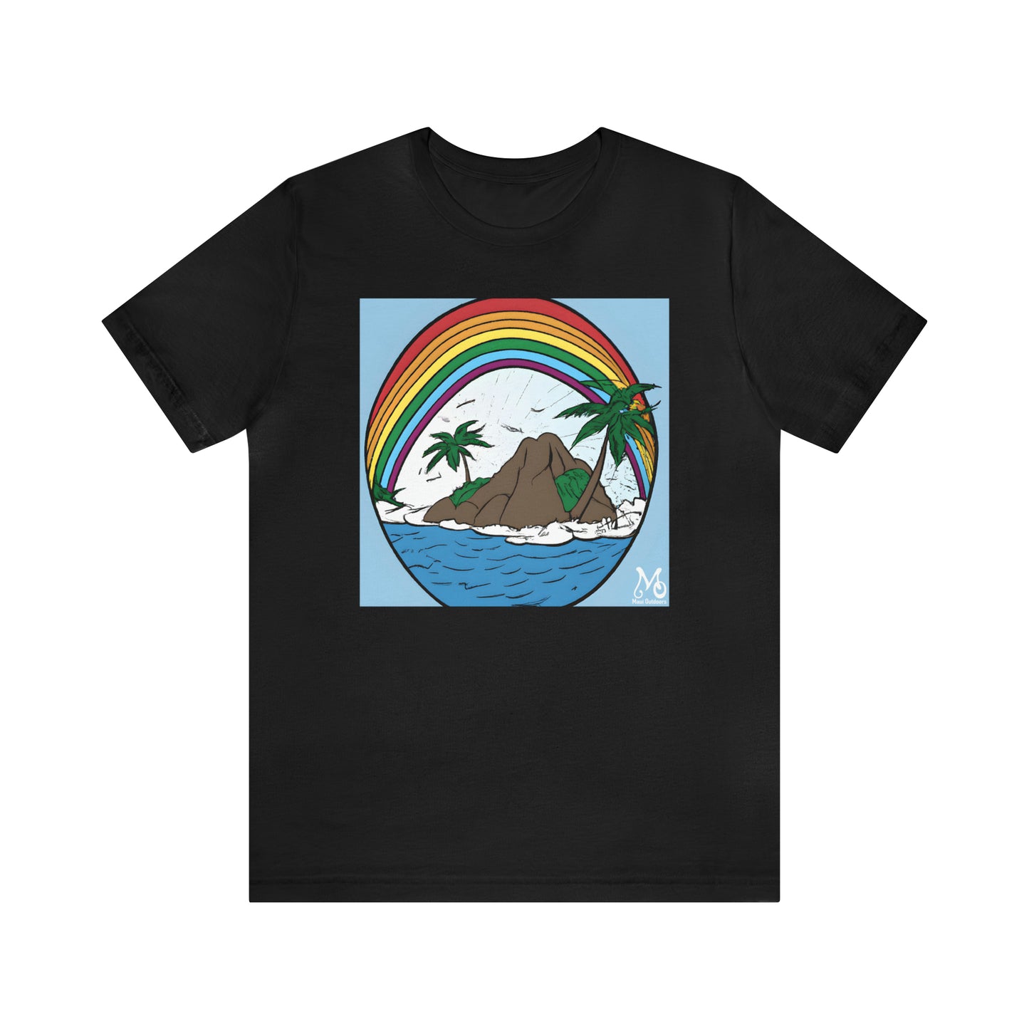 Rainbow Vista Island III - T-shirt