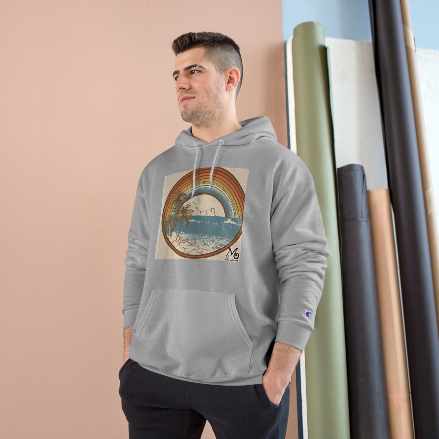 Rainbow Vista II - Champion Hoodie