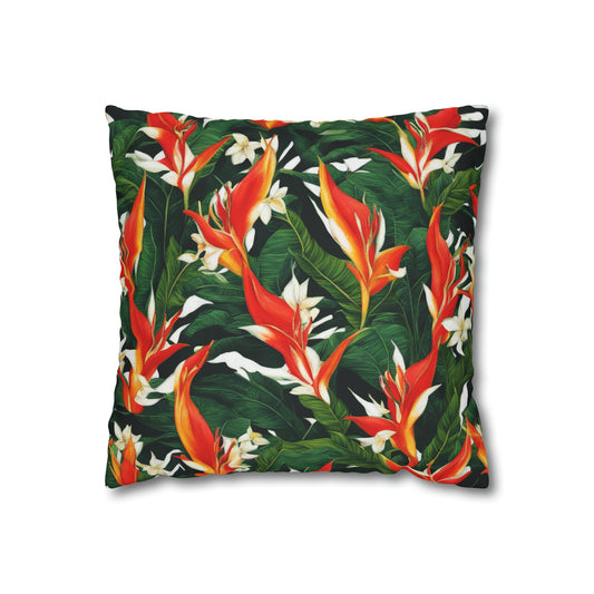 Heliconia Flower - Pillow Cover