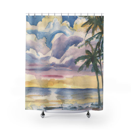 Kalani Pali Lehua - Shower Curtain