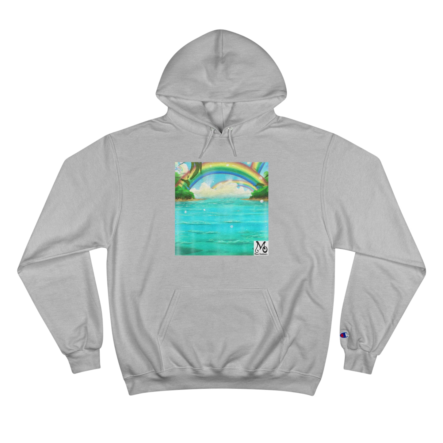 Island Paradise Vista - Champion Hoodie