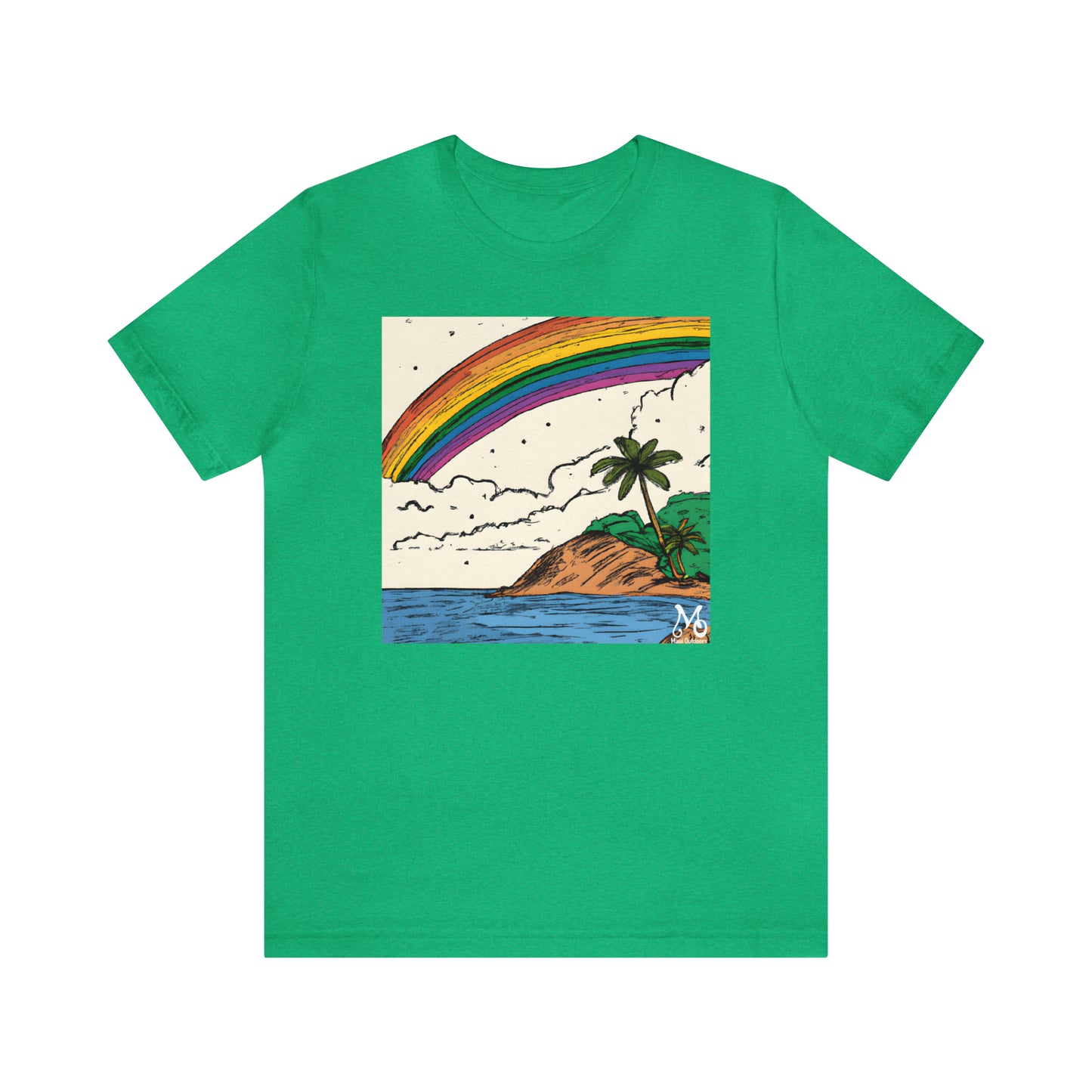 Rainbow Aloha Island - T-shirt