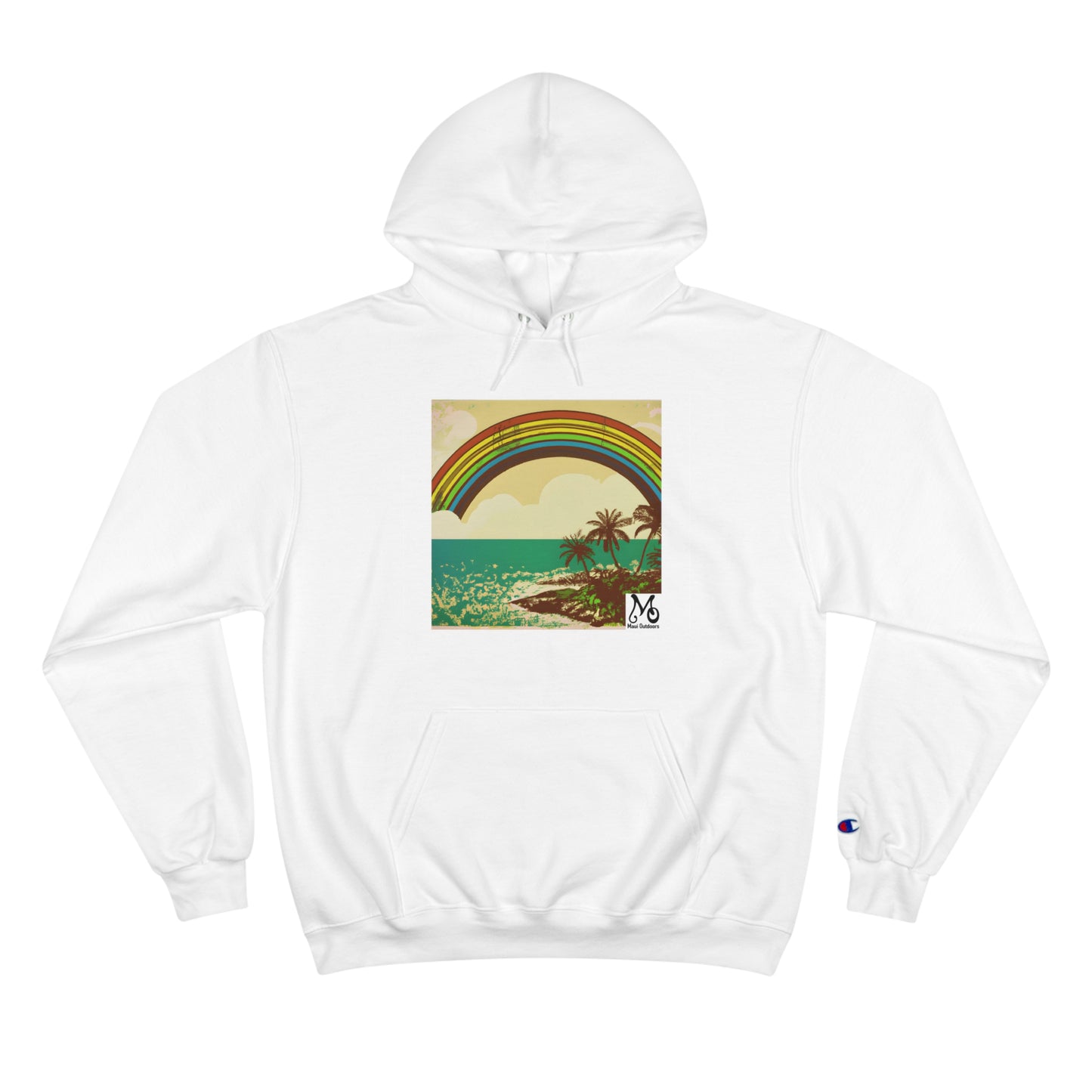 Rainbow Lagoon - Champion Hoodie