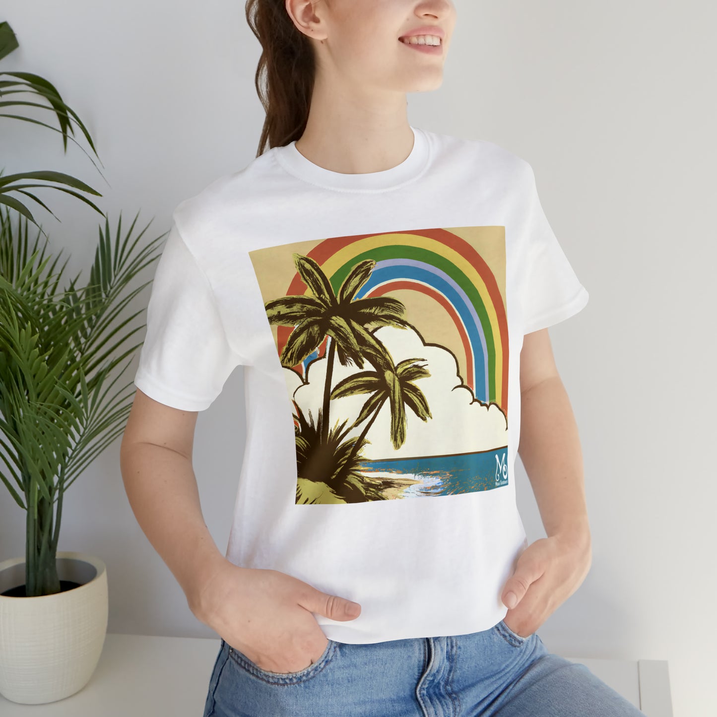 Rainbow Vista Island - T-shirt