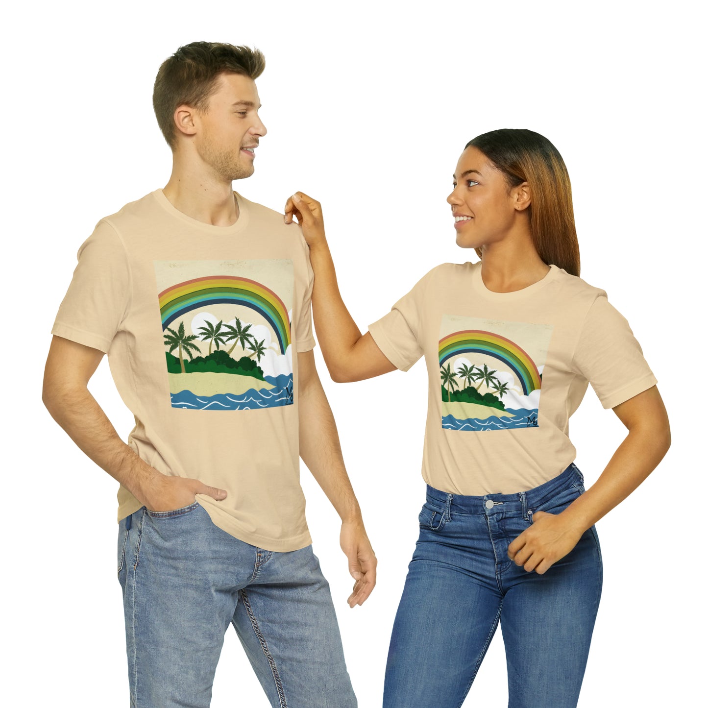 Rainbow Vista Island VII - T-shirt