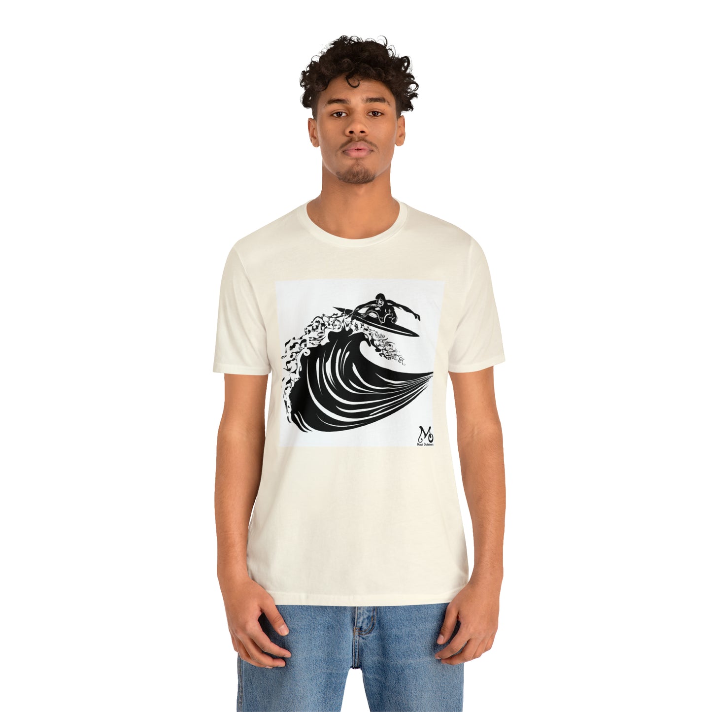 Wave Catching Surfer - T-shirt