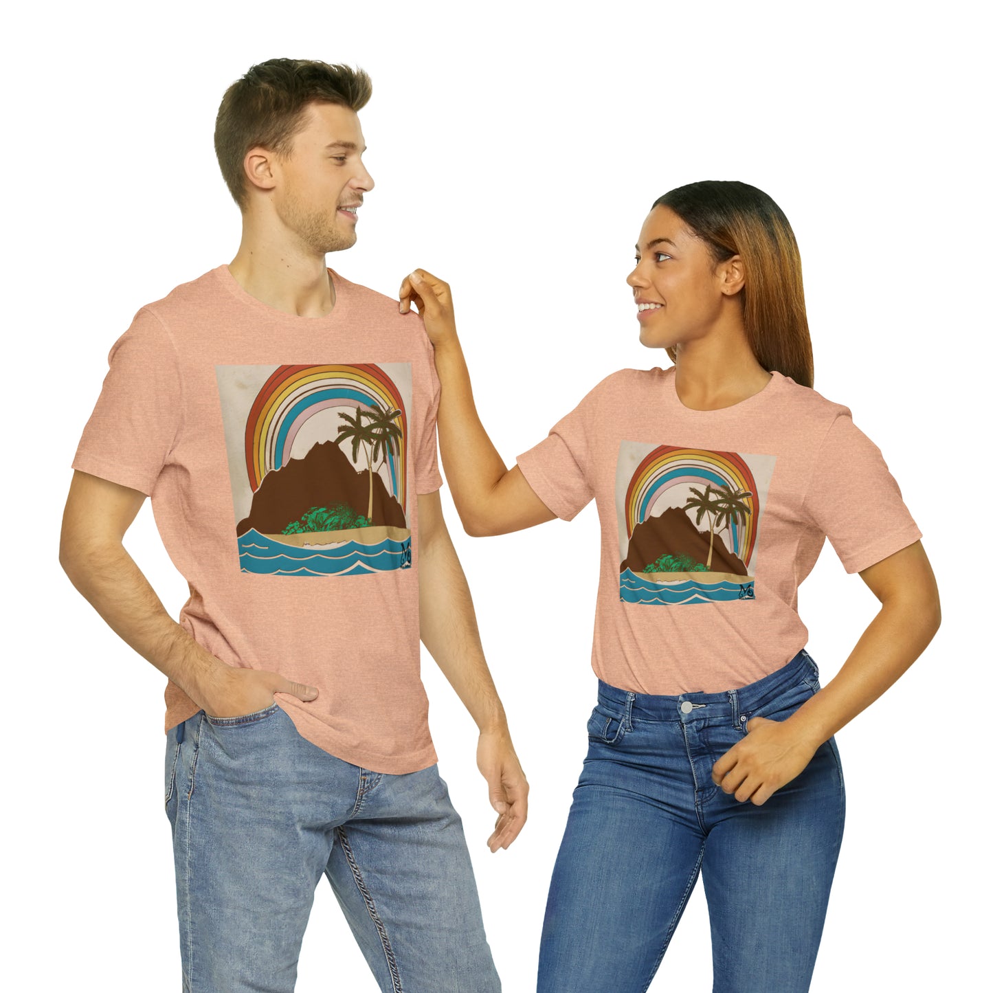 Rainbow Vista Island VI - T-shirt