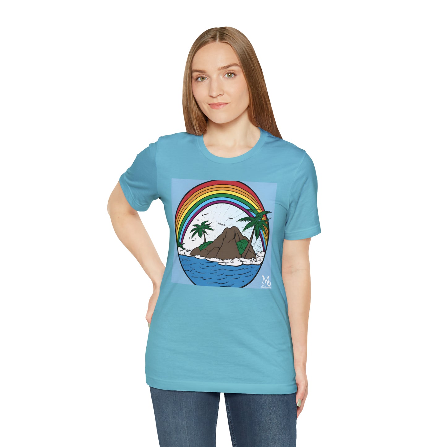 Rainbow Vista Island III - T-shirt