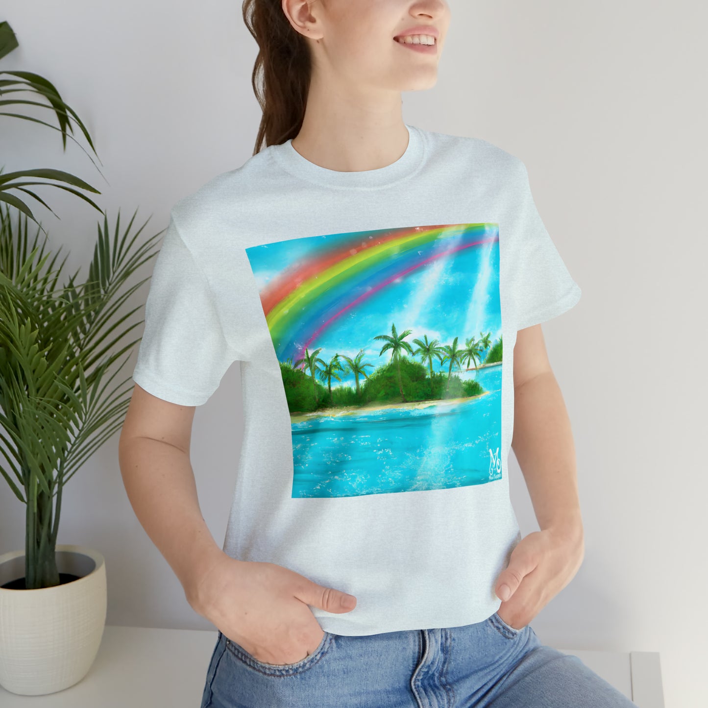 Tropical Serene Vista - T-shirt