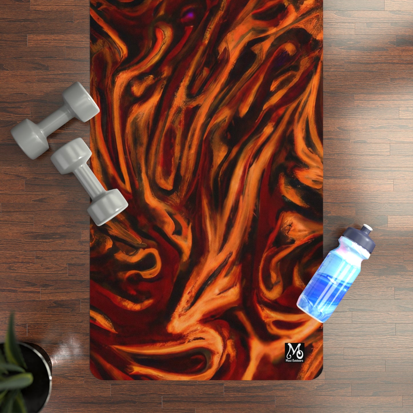 Lava Lamplight Lullaby - Yoga Mat