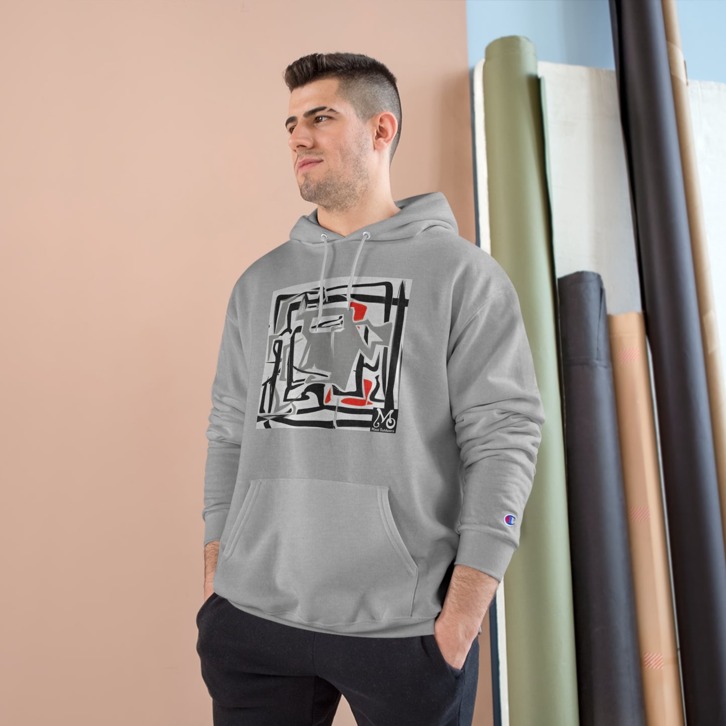 Interlocked Labyrinth - Champion Hoodie