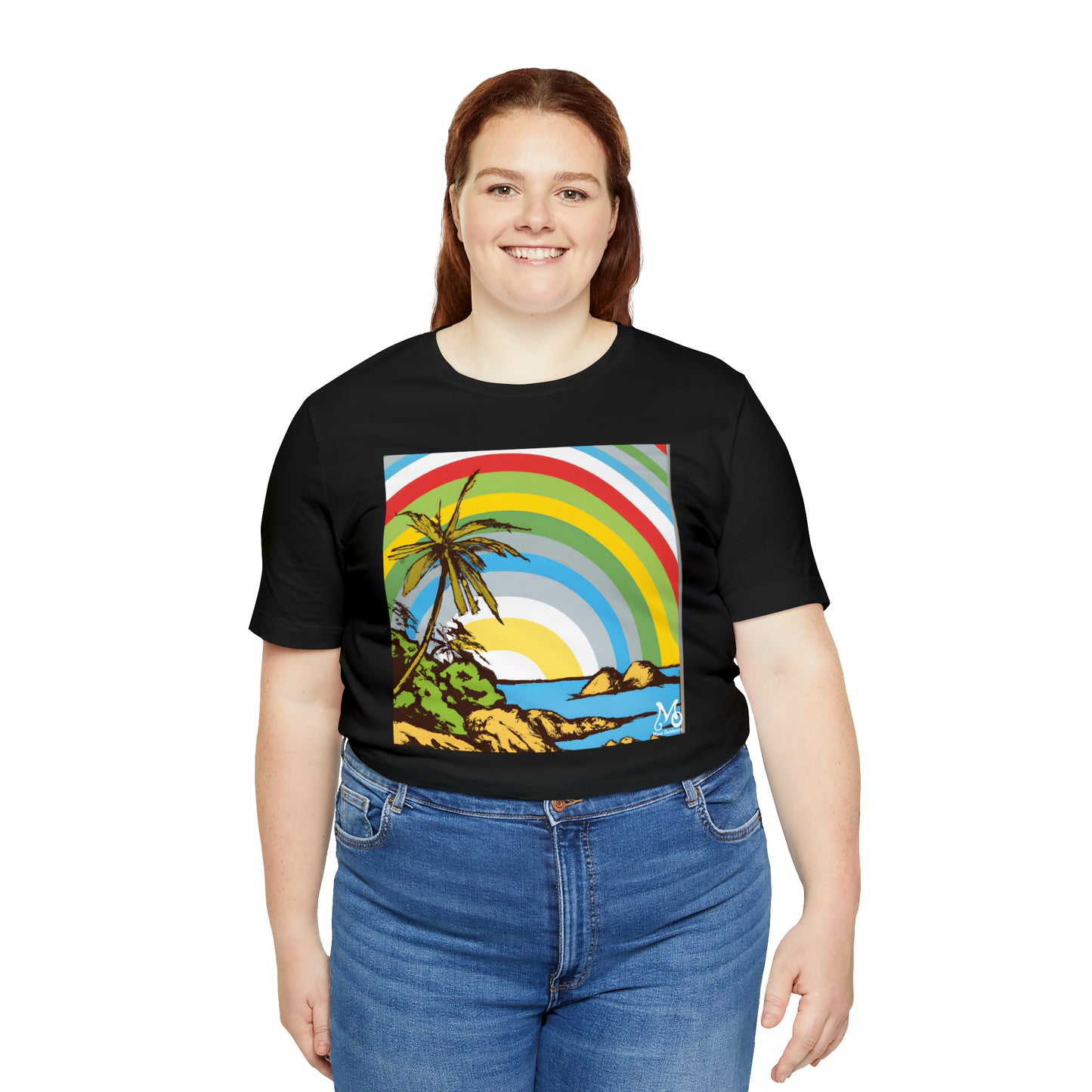 Rainbow Vista Isle - T-shirt