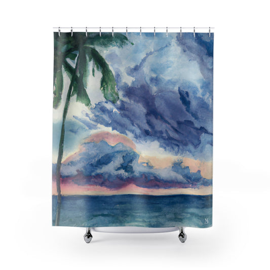 Kaelepa Laele beach - Shower Curtain