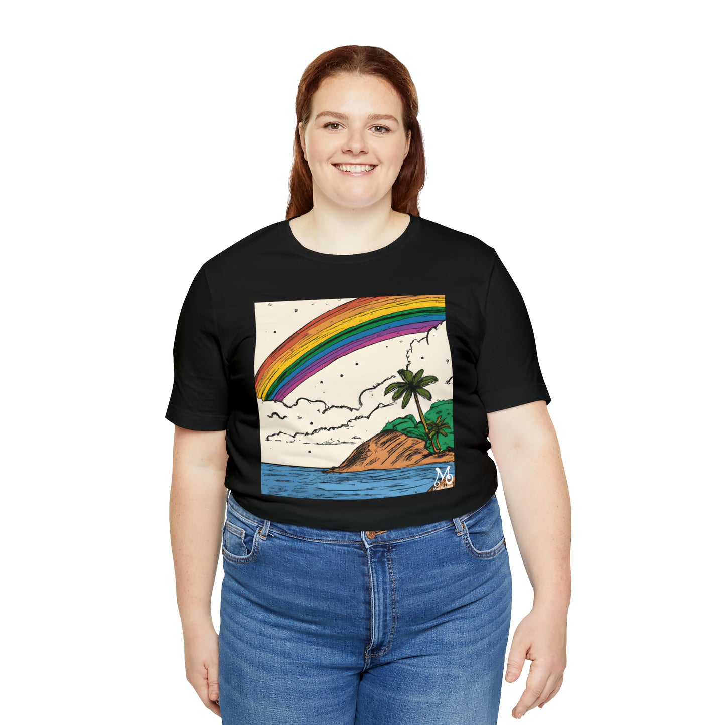 Rainbow Aloha Island - T-shirt