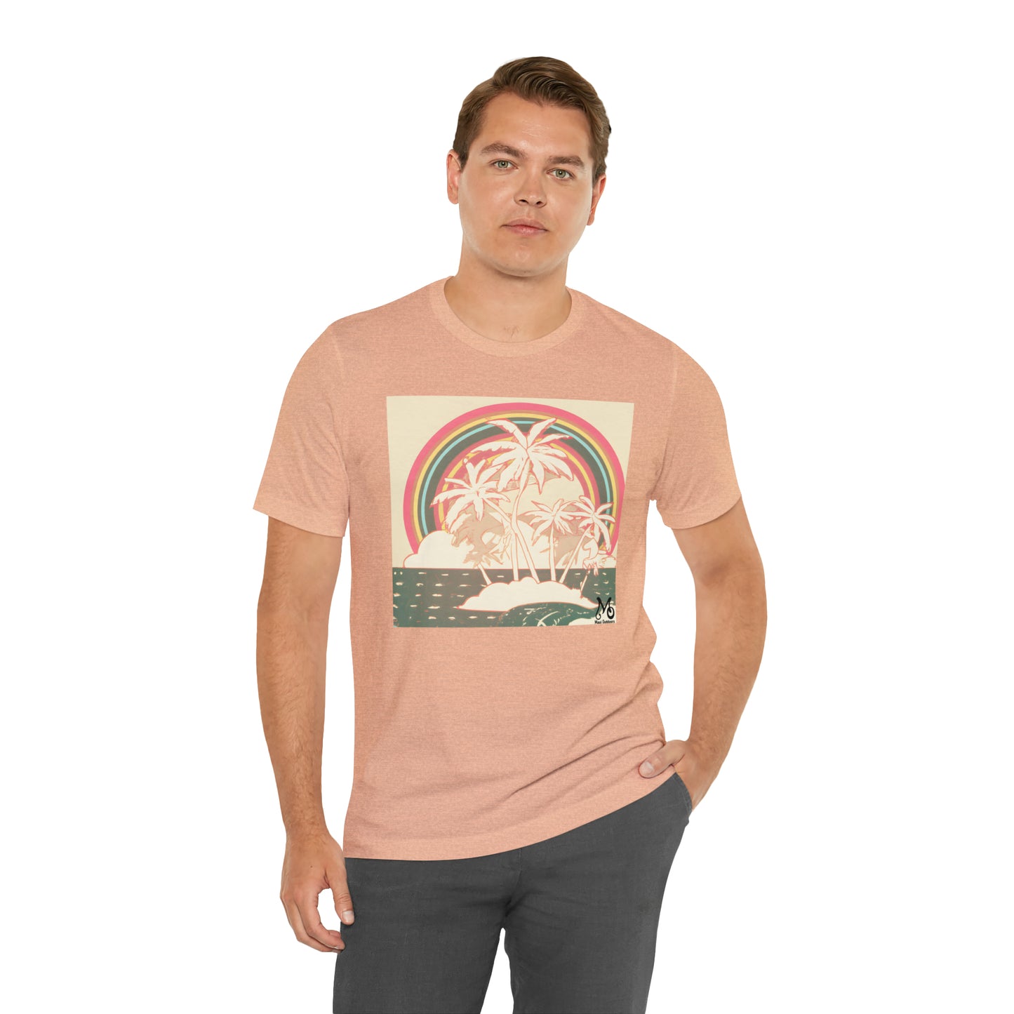 Rainbow View Island - T-shirt