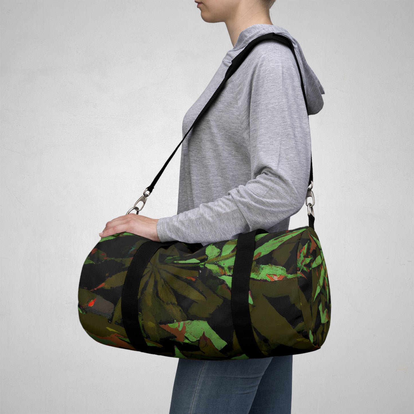 Green Kush Camo - Duffel Bag