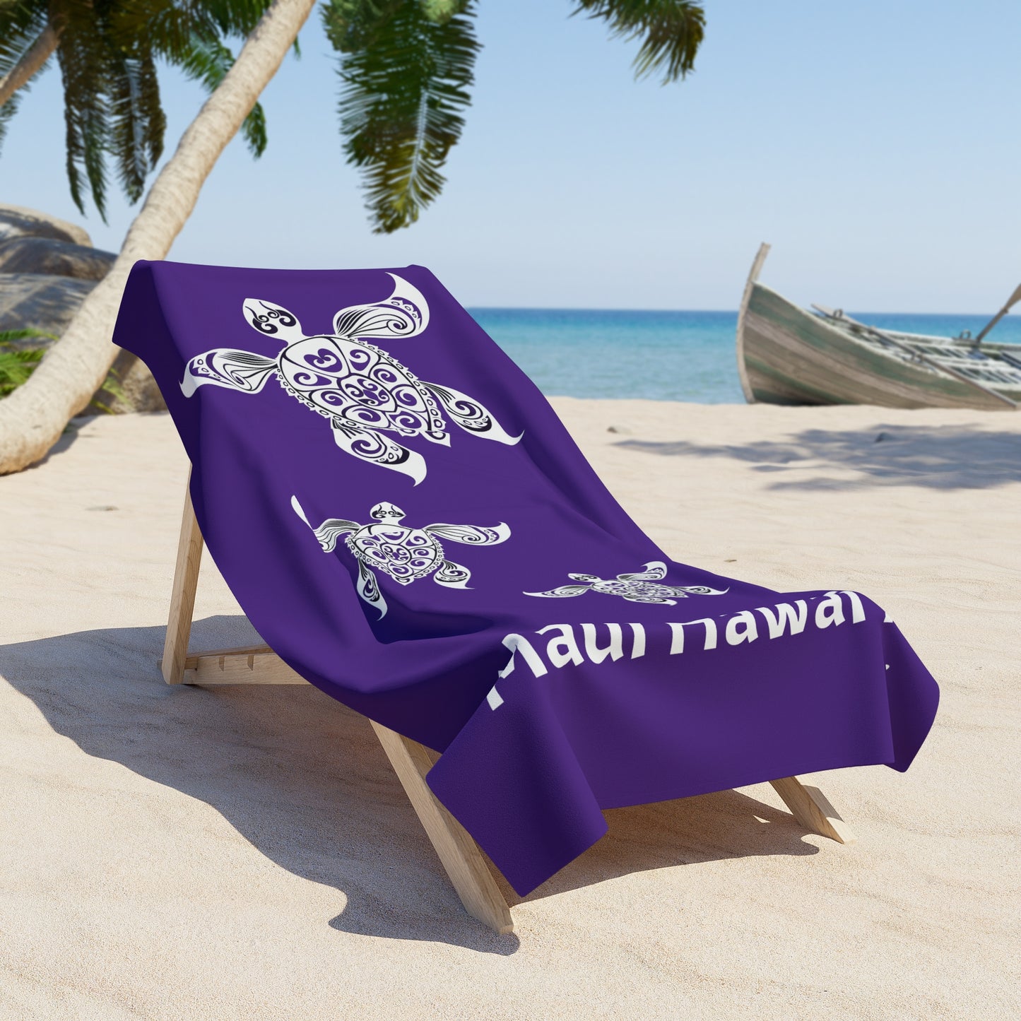 Honu Tribal - Beach Towel