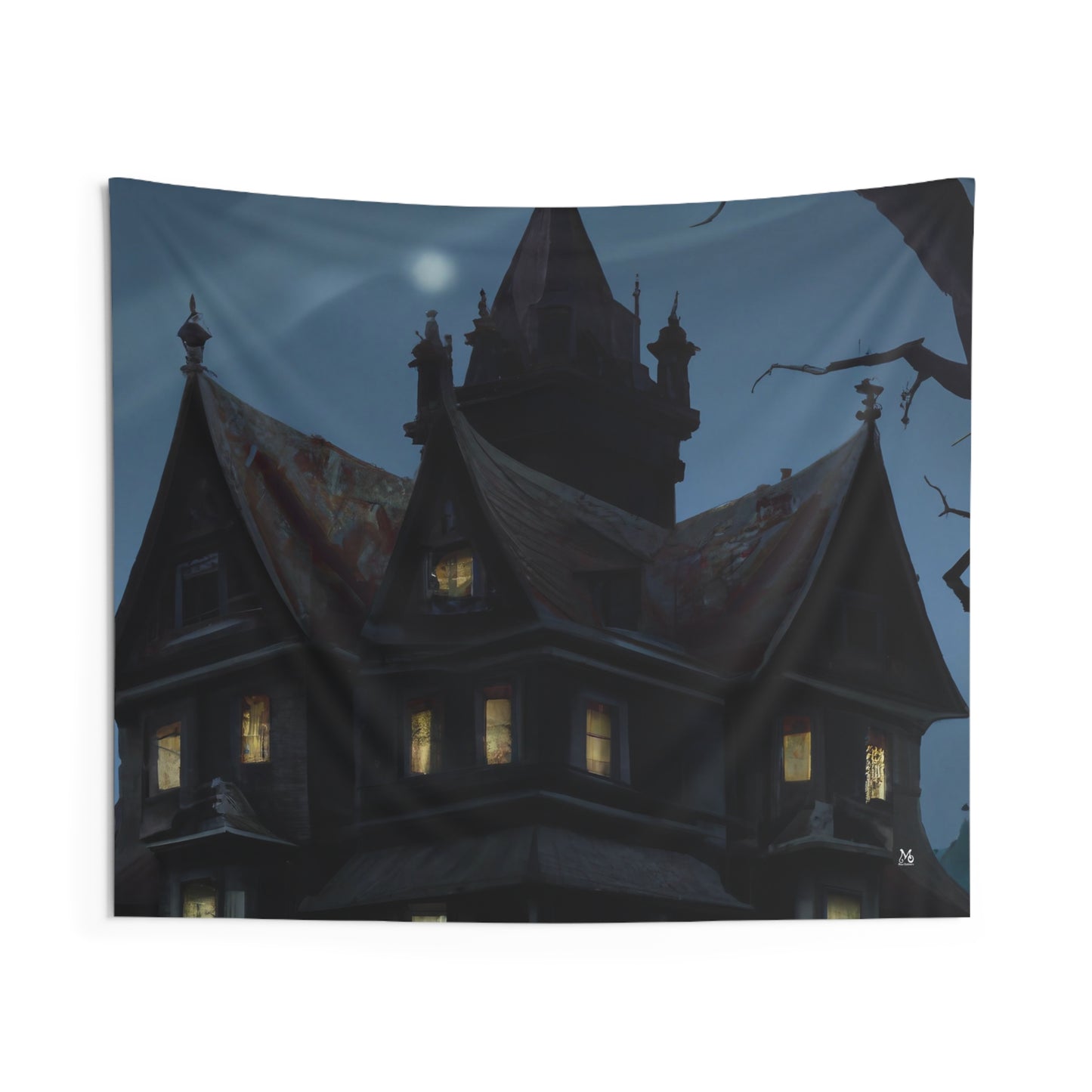 Shadowbrook Manor - Halloween Tapestry