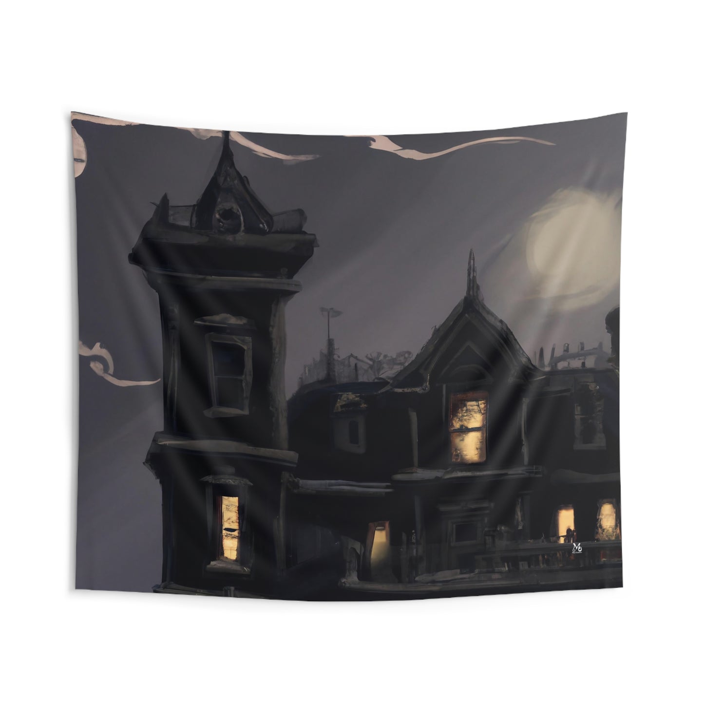 Darkwood Manor - Halloween Tapestry