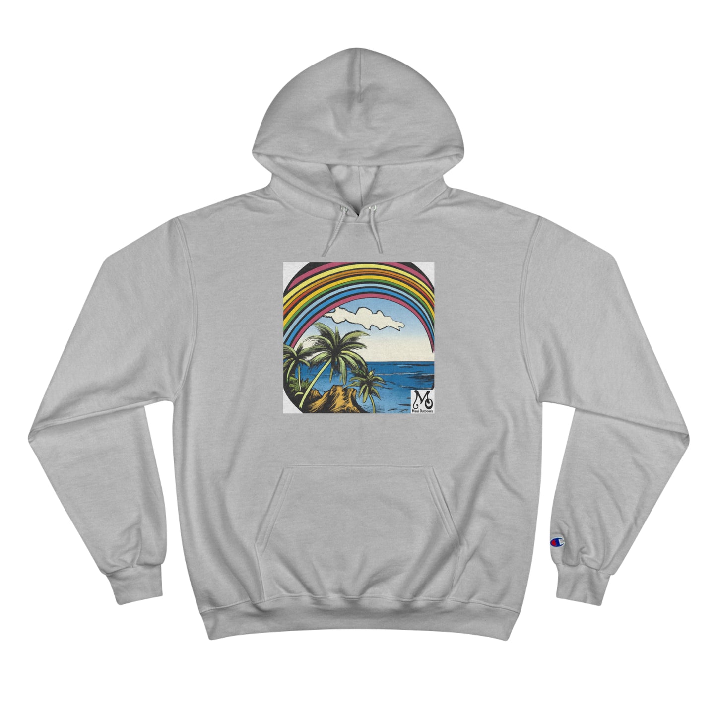 Rainbow Vista Isle II - Champion Hoodie