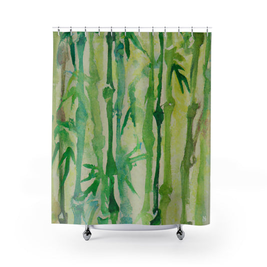 Kūlanalani Bamboo Mahinao - Shower Curtain