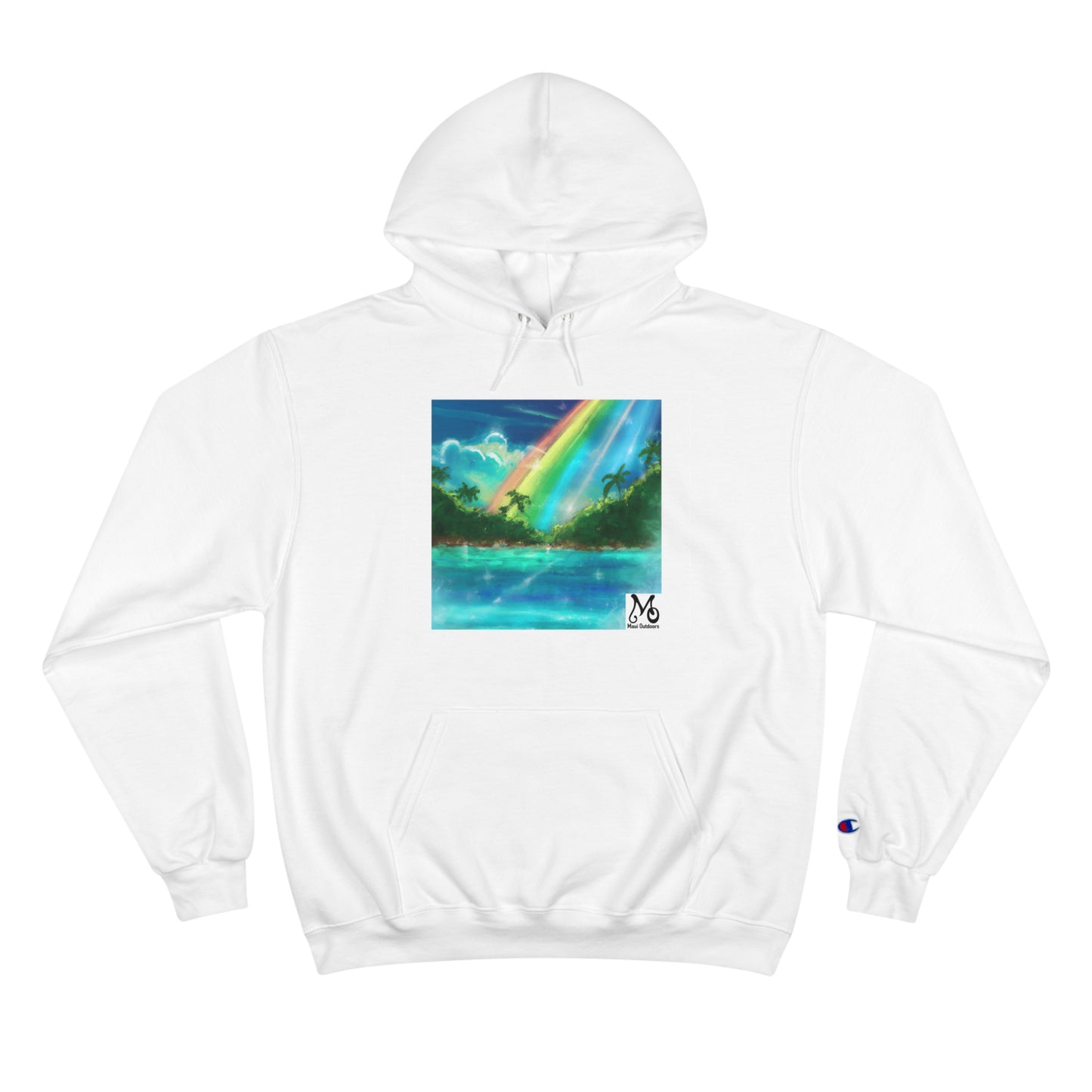 Sunset Cove Island. - Champion Hoodie