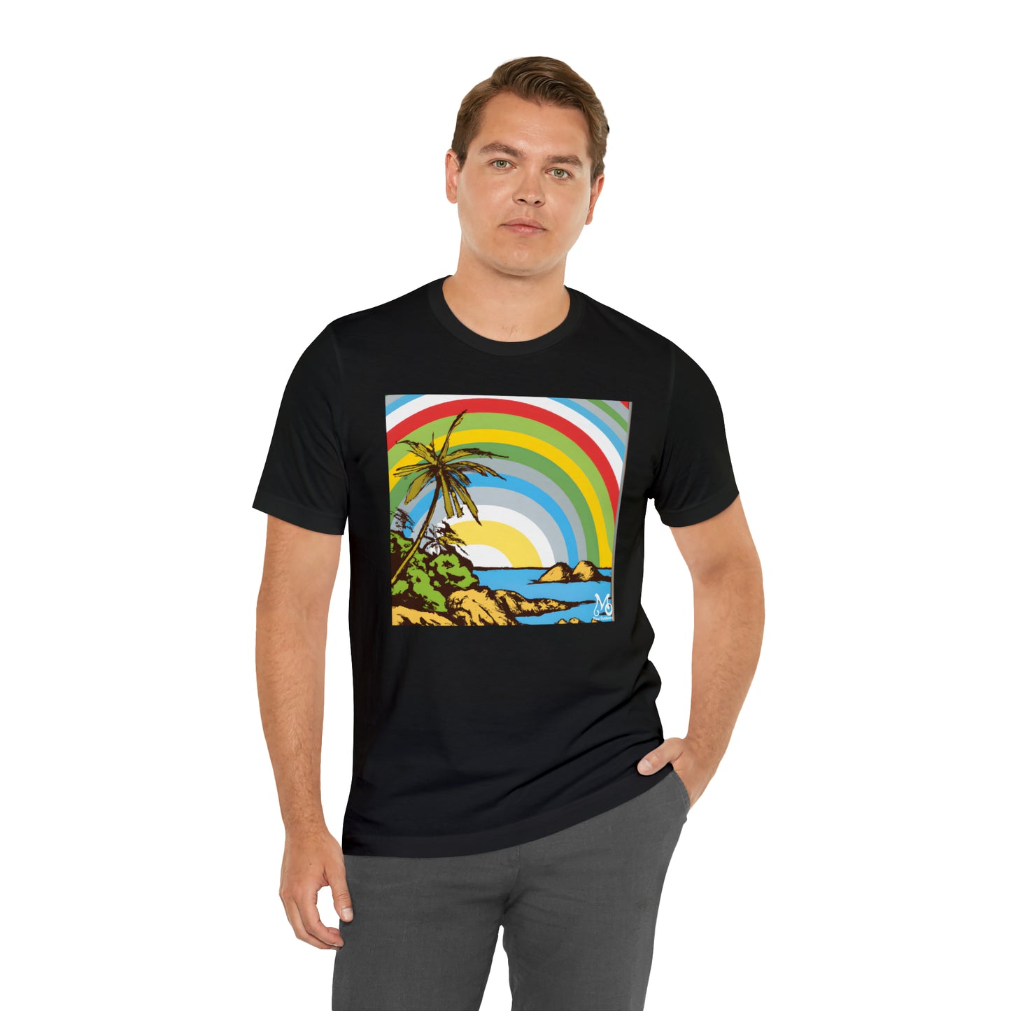 Rainbow Vista Isle - T-shirt