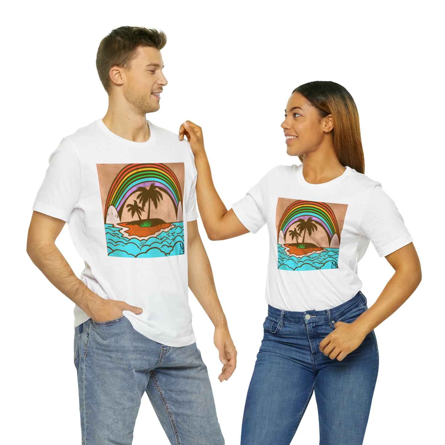 Rainbow Vista Isle I - T-shirt