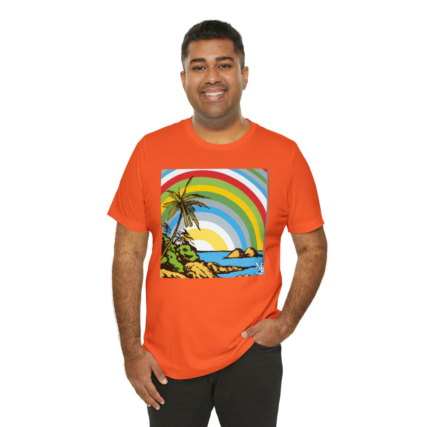 Rainbow Vista Isle - T-shirt