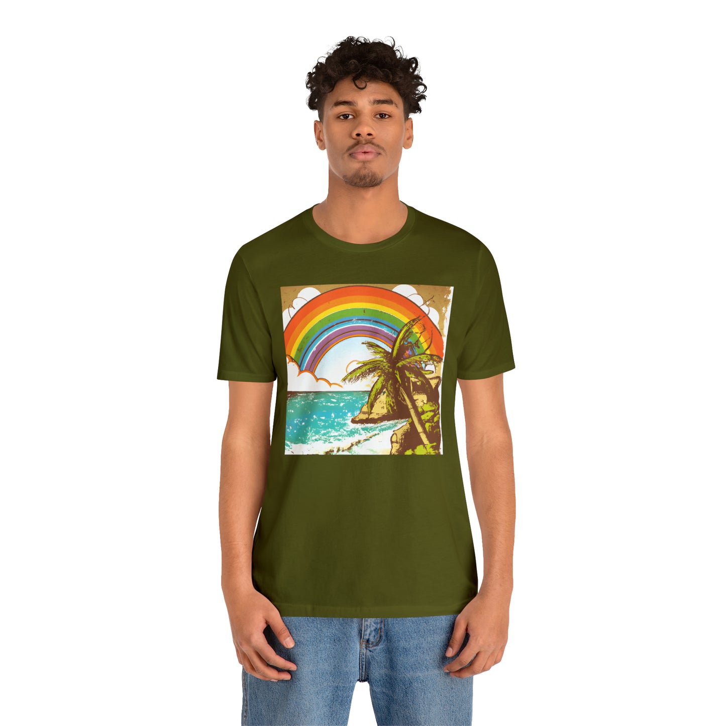 Rainbow Glimmer Island - T-shirt