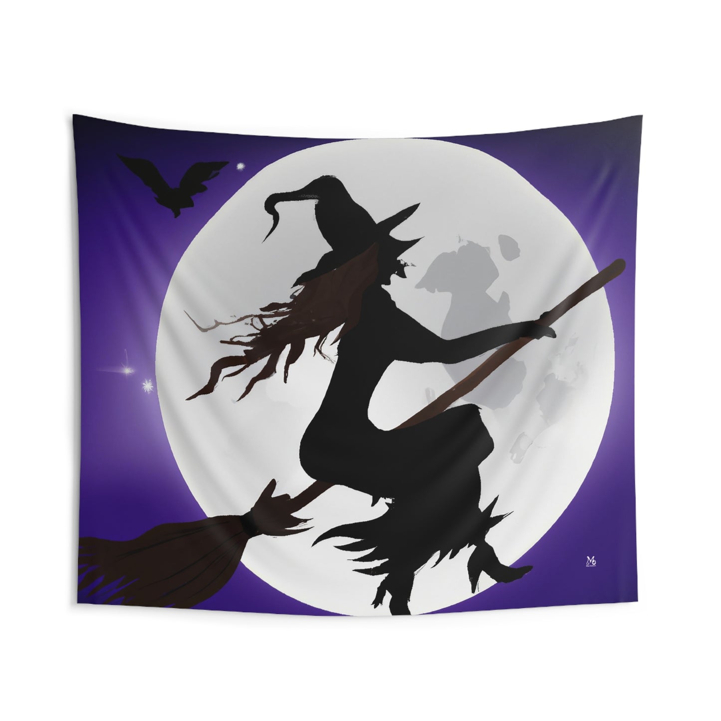 Broomy McCranklespell - Halloween Tapestry