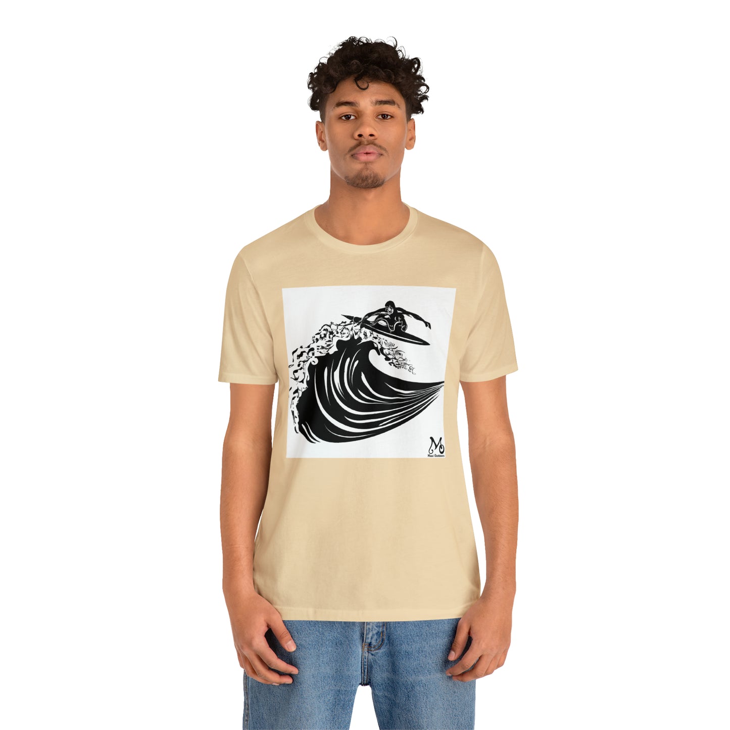 Wave Catching Surfer - T-shirt