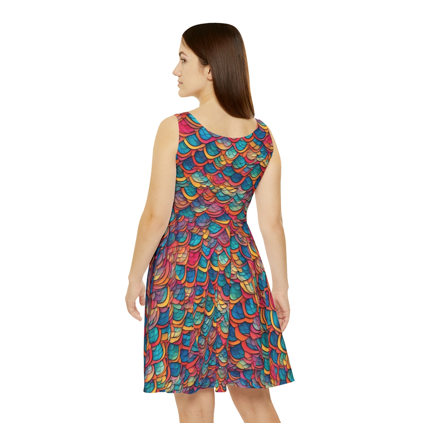 Fish Scale - Women's Skater Dress