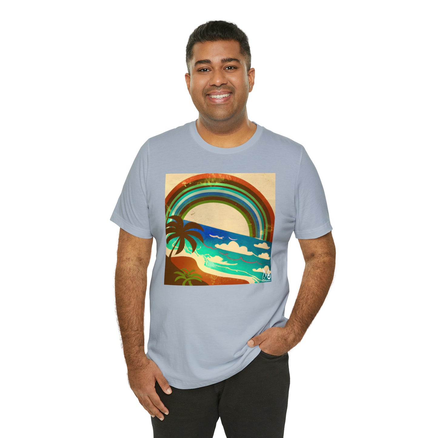 Rainbow Gem Island - T-shirt