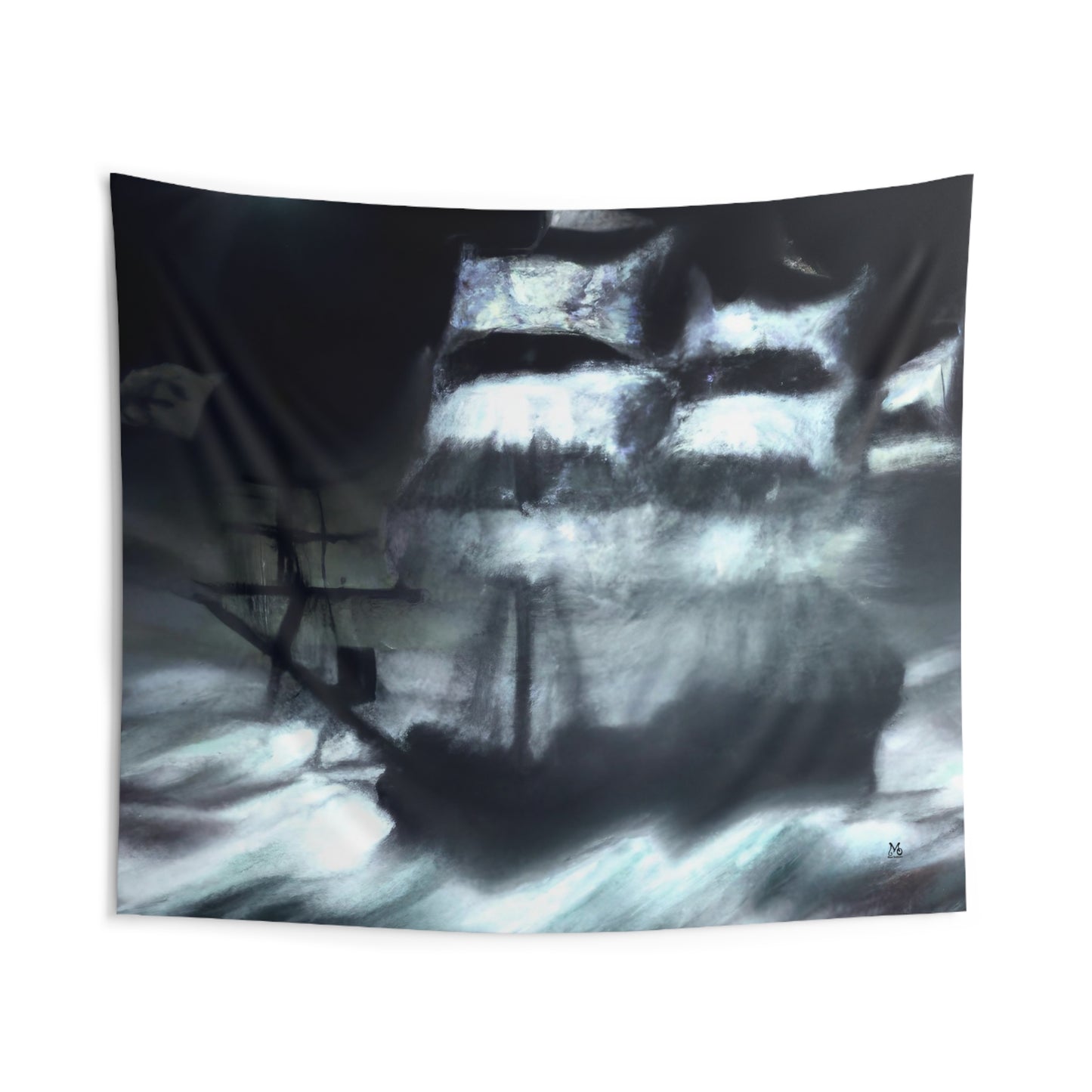 The Marauder's Ghost Ship - Halloween Tapestry