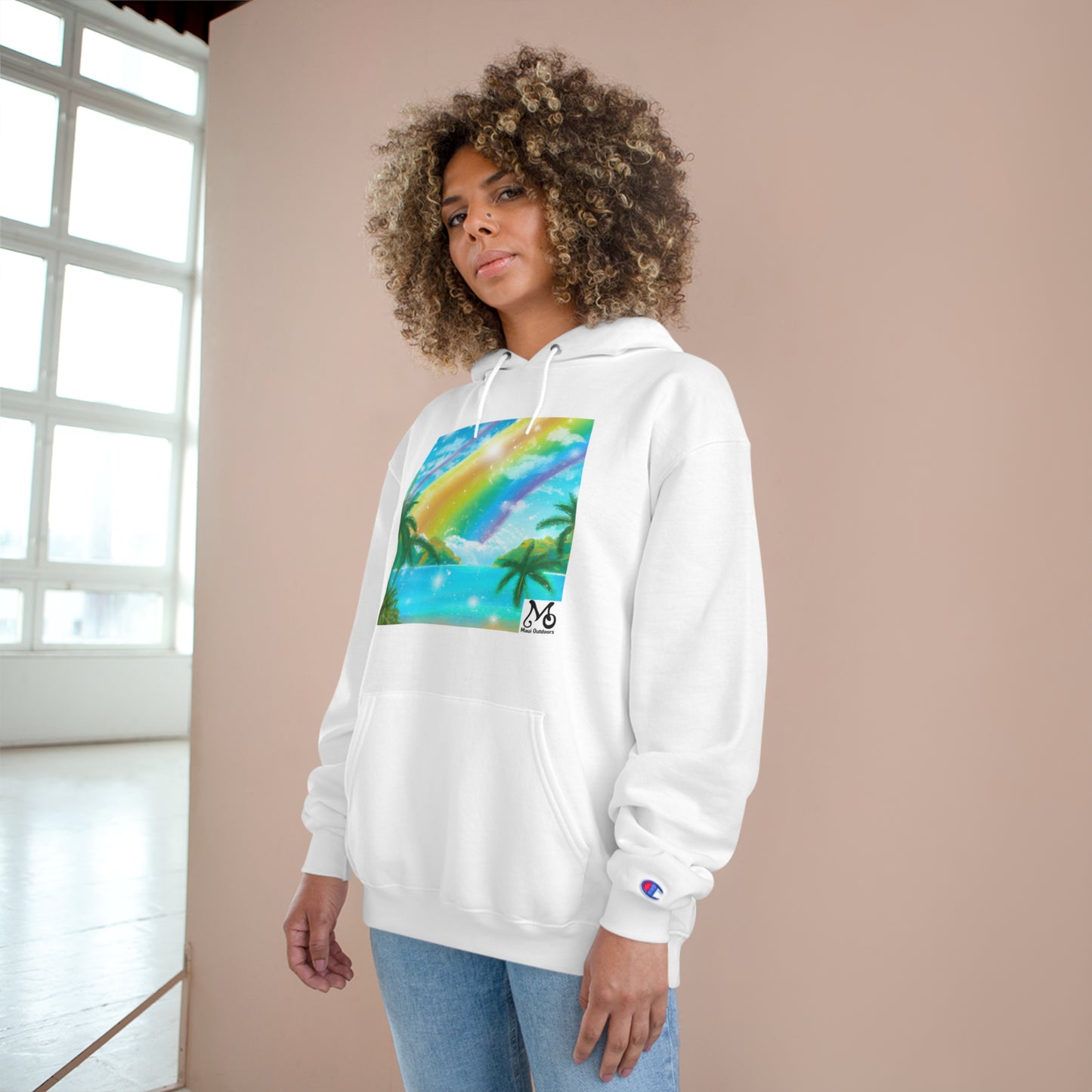 Tropical Paradise Vista - Champion Hoodie